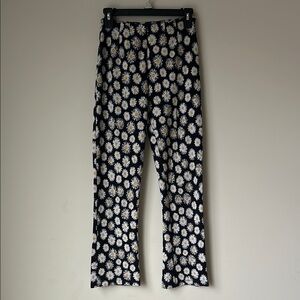 Free People Floral Kick Crop Pants Size XS